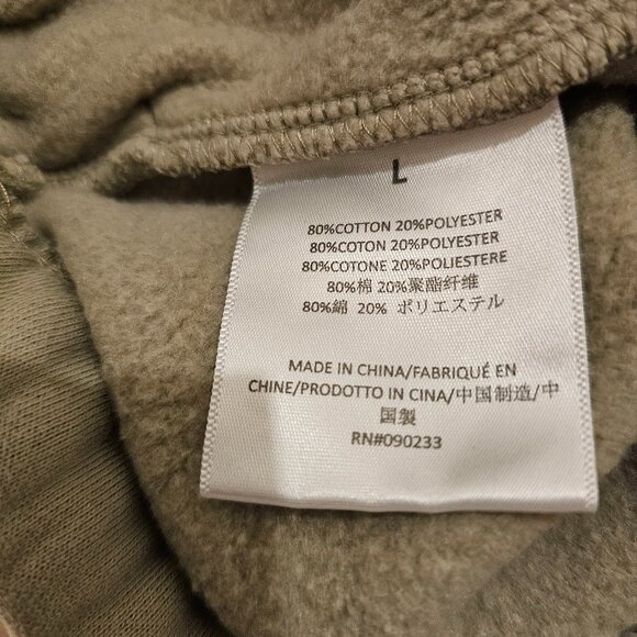 Fear of God Essentials Tapered Logo-Print Cotton -Blend Jersey Sweatpants Large - Picture 6 of 7